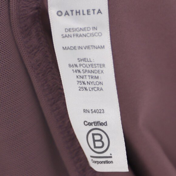 ATHLETA Attitude Pant Ruched Jogger in Volcanic Violet Purple Size 6 - Picture 8 of 9